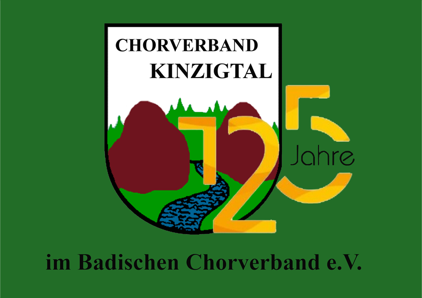 Logo Chorverband Kinzigtal – 125 Jahre